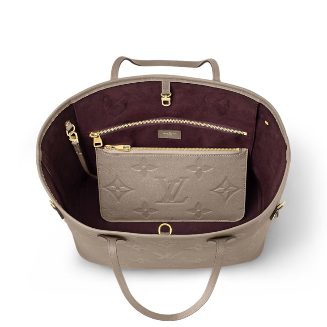 Louis Vuitton Neverfull MM Bag – Grey - View 3