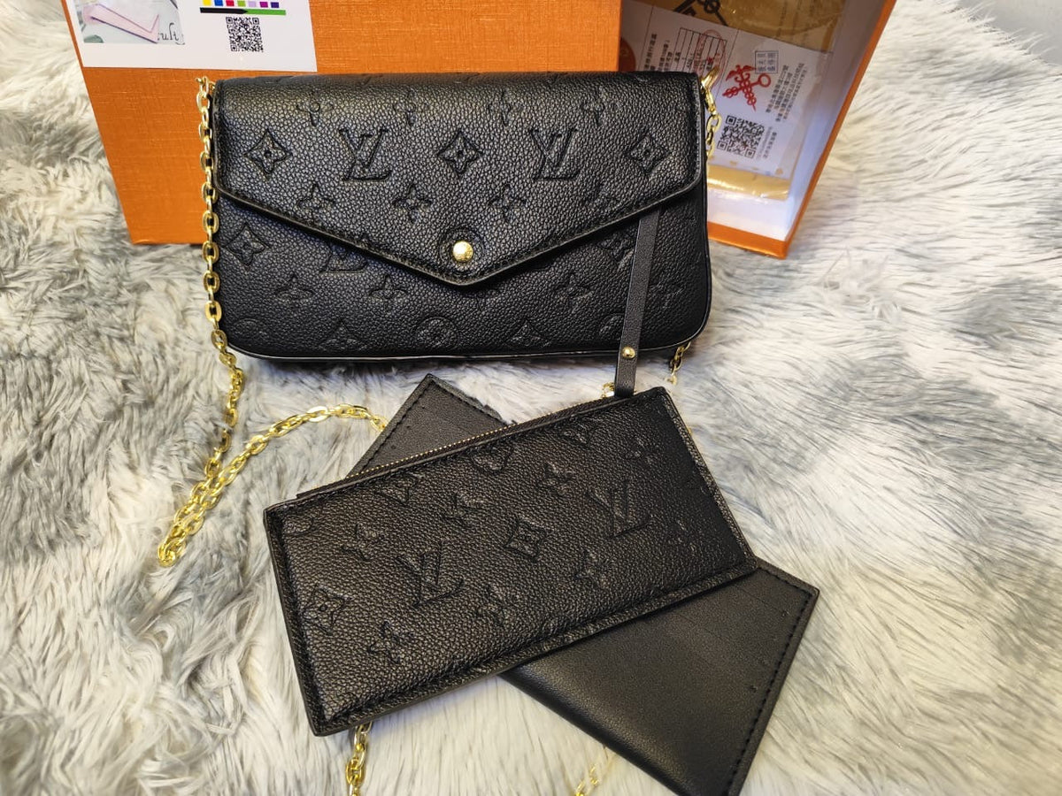 Louis Vuitton Pochette Félicie – Black - View 5