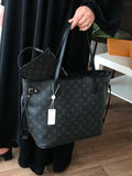 Louis Vuitton Tote Bag – Black - View 5