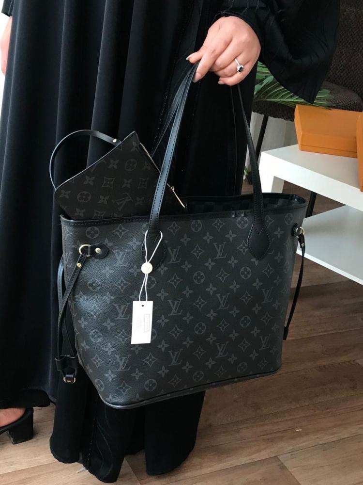 Louis Vuitton Tote Bag – Black - View 5