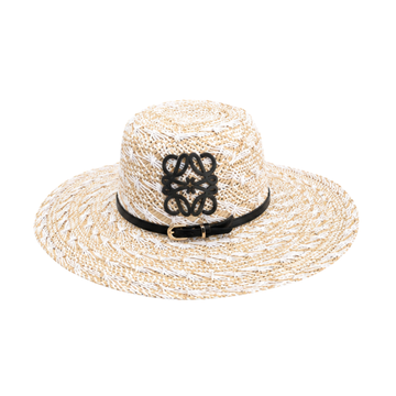 Loewe Anagram Raffia Sun Hat Beige – product view