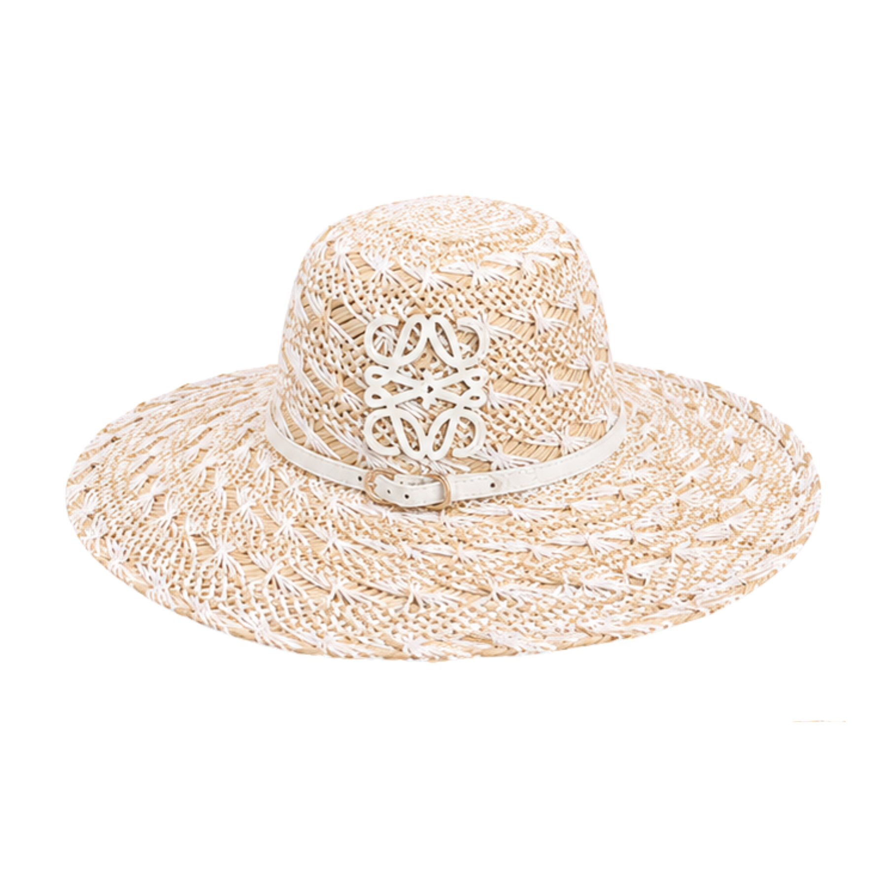 Loewe Paula's Ibiza Anagram Raffia Sun Hat Beige – product view