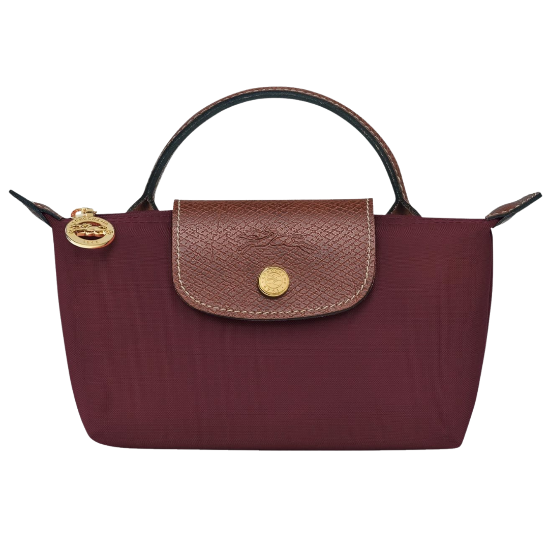 Longchamp Le Pliage Bag – Burgundy - View 1