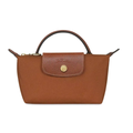 Longchamp Le Pliage Pouch with Handle – Cognac - View 1