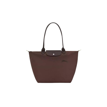 Longchamp Le Pliage Green Shoulder Tote – Mocha Brown - View 1