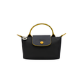 Longchamp Le Pliage Original Handbag – Black & Gold - View 1