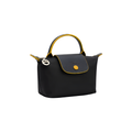 Longchamp Le Pliage Original Handbag – Black & Gold - View 2