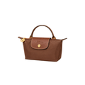 Longchamp Le Pliage Original Pouch with Handle – Brown - View 2