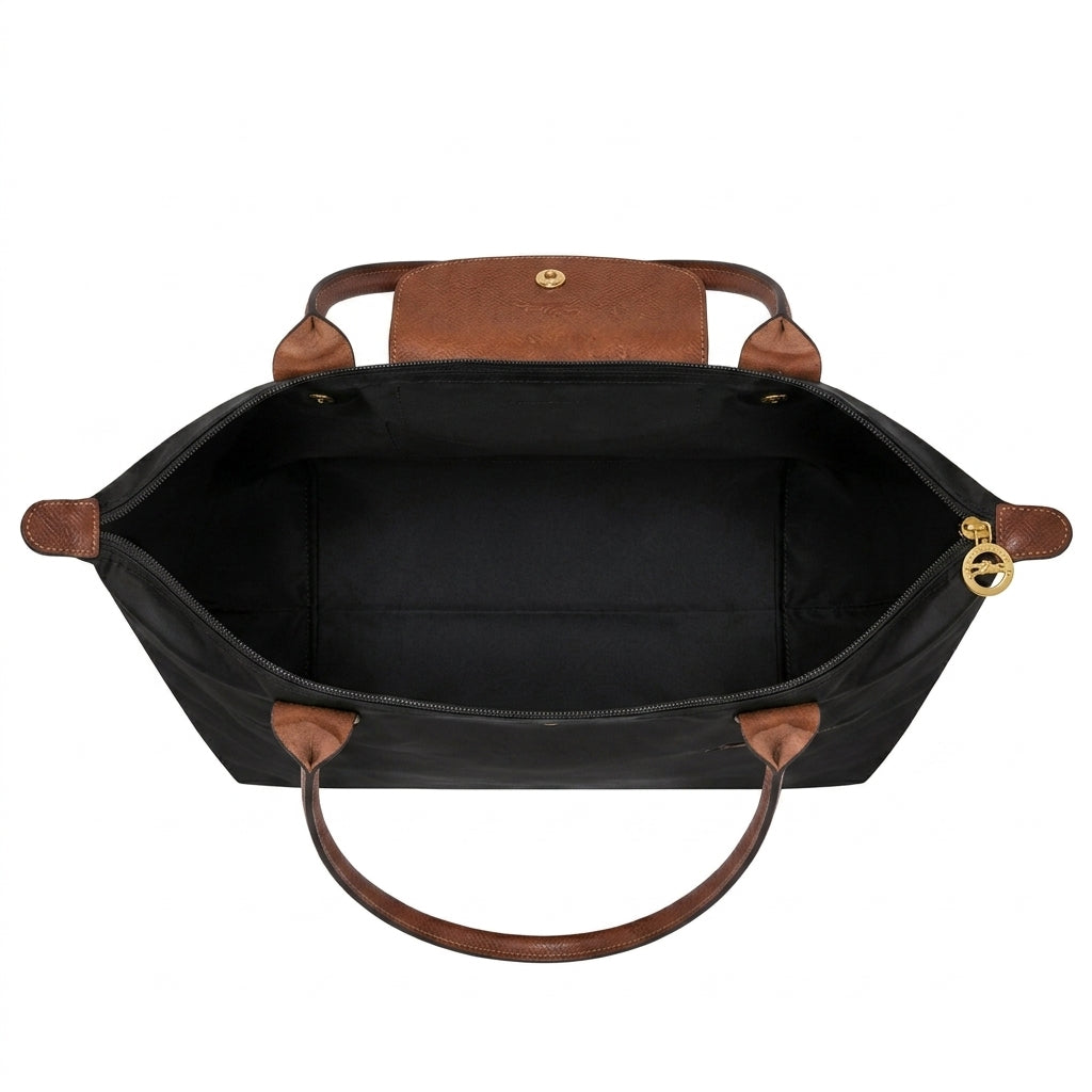 Longchamp Le Pliage Original Tote Bag – Black - View 3