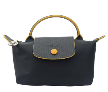 Longchamp Bag – Dark Grey & Yellow - View 1