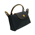 Longchamp Bag – Dark Grey & Yellow - View 3