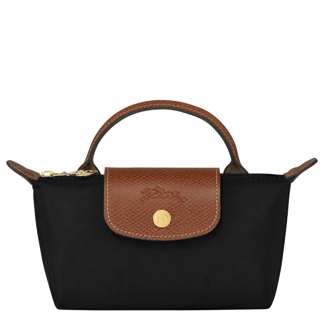 Longchamp Le Pliage Pouch – Black - View 1