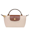 Longchamp Bag – Brown with Leather Trim - View 1