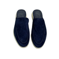Loro Piana Babouche Walk Shoes – Dark Navy Suede - View 4