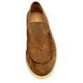Loro Piana Suede Loafers – Brown - View 3