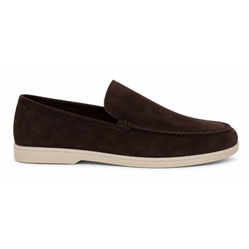 Loro Piana Summer Suede Shoes – Chocolate Brown - View 1