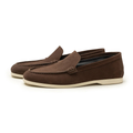 Loro Piana Summer Walk Suede Loafers – Brown - View 4