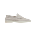 Loro Piana Summer Walk Loafers – Light Grey - View 1