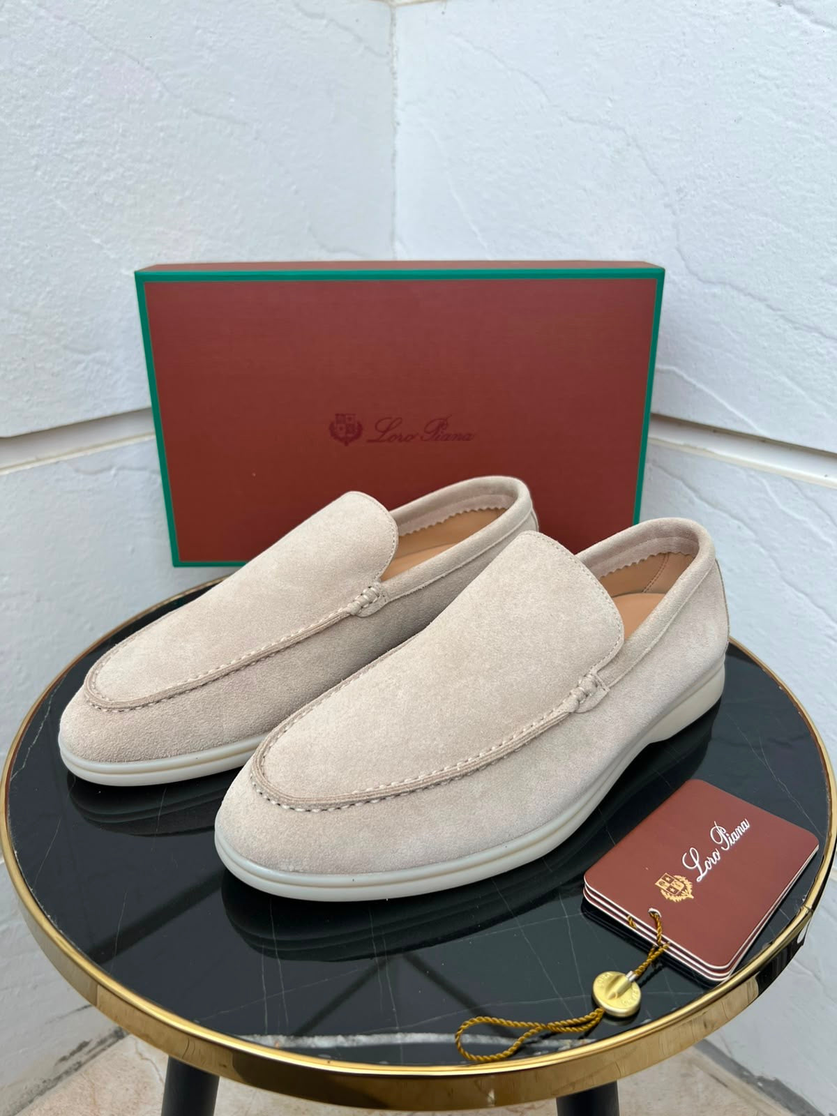 Loro Piana Summer Walk Loafers – Beige - View 5