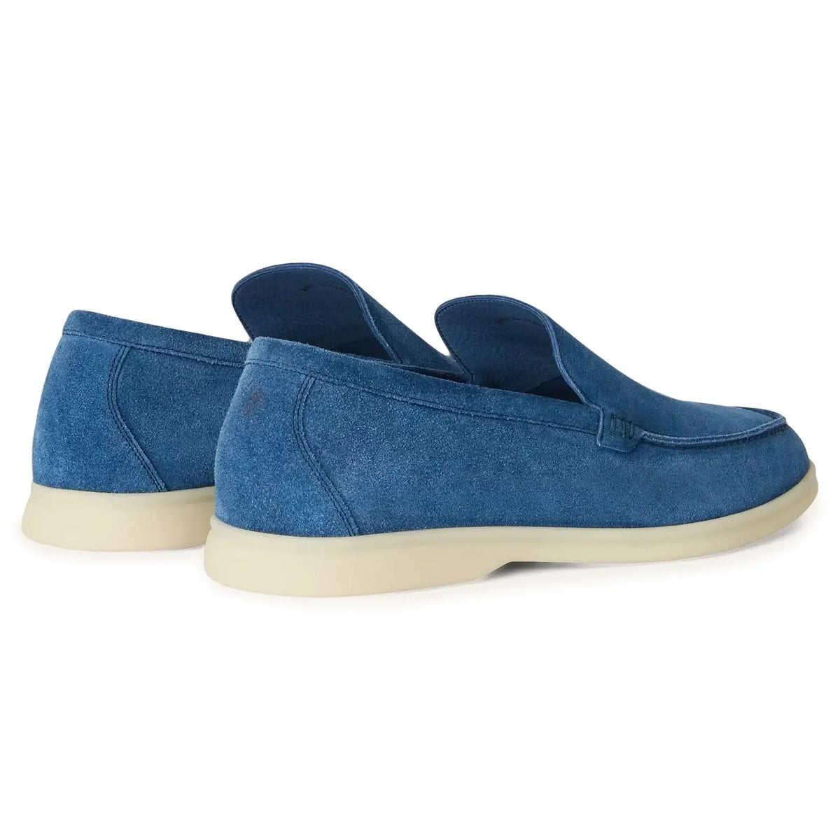 Loro Piana Summer Walk Loafers – Blue - View 3