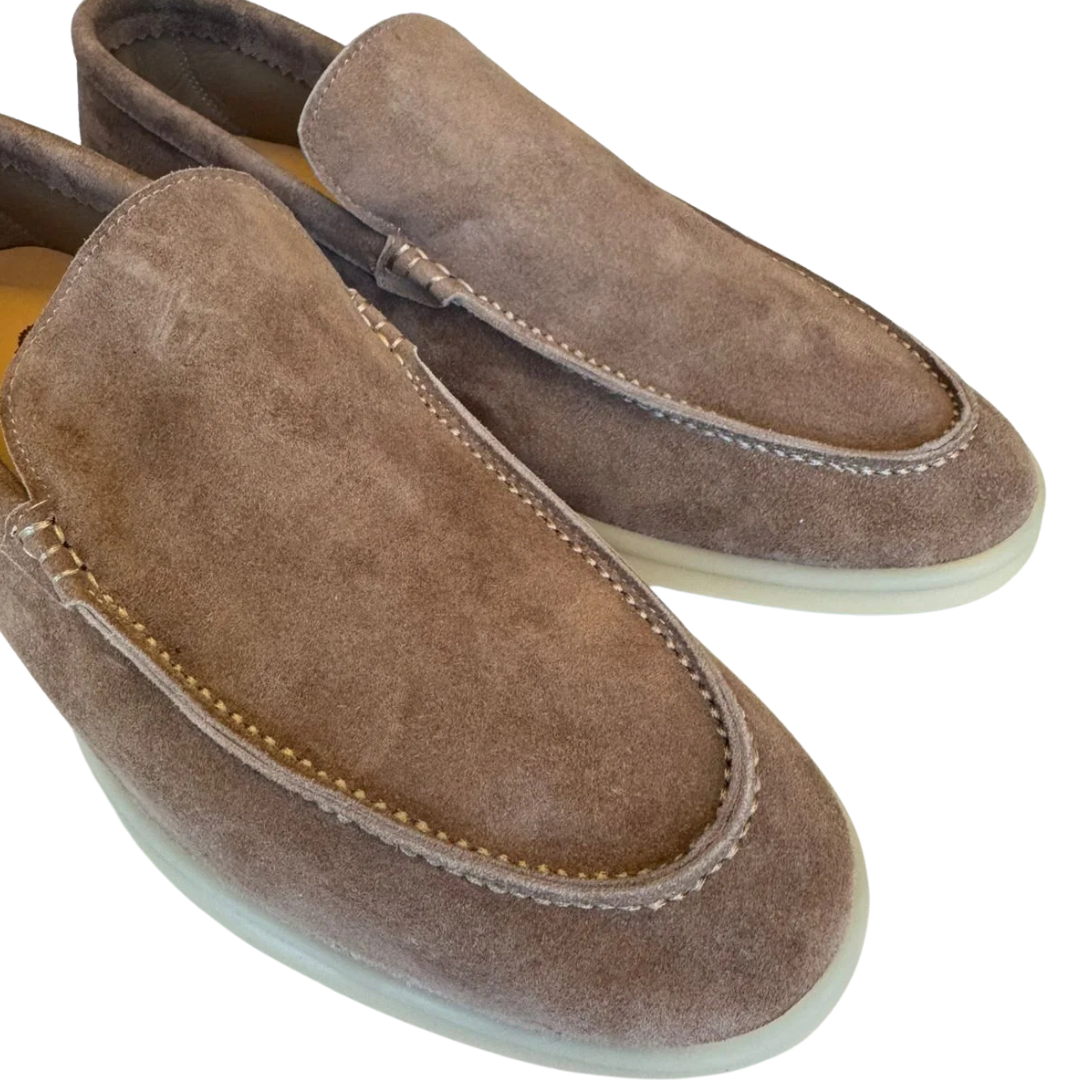 Loro Piana Summer Walk Loafers Brownish - View 4