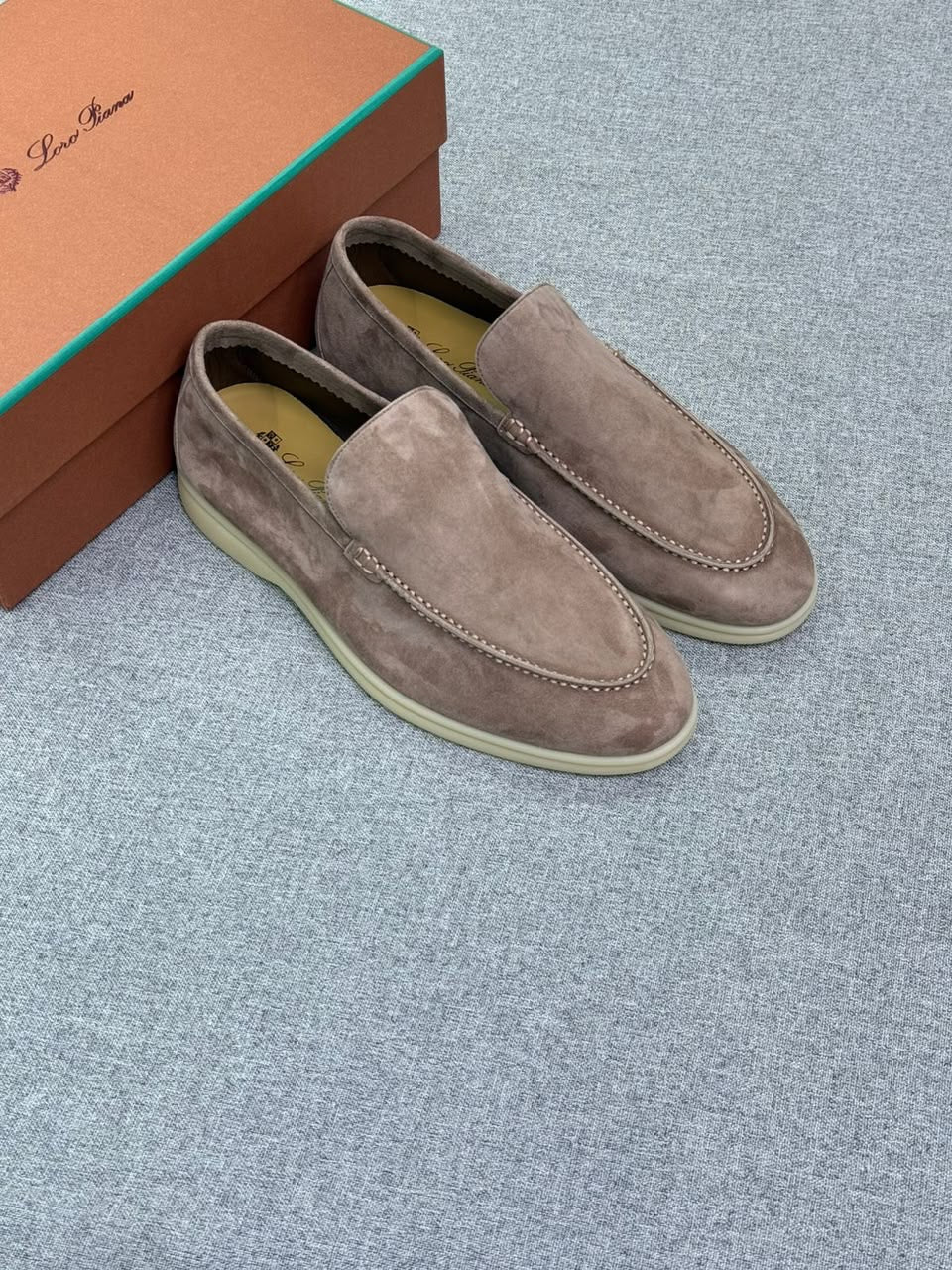 Loro Piana Summer Walk Loafers Brownish - View 5