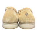 Loro Piana Summer Walk Suede Loafers – Light Beige - View 3
