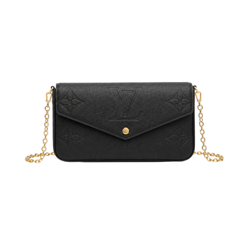 Louis Vuitton Bag Pochette Felicie Wild At Heart Black