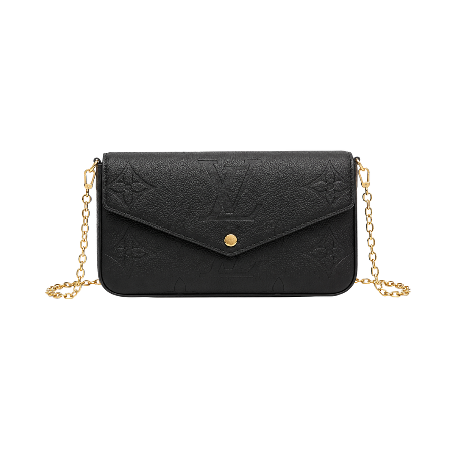 Louis Vuitton Bag Pochette Felicie Wild At Heart Black