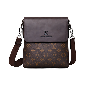 Louis Vuitton Crossbody Bag | Louis Vuitton Brown Leather LV Canvass - View 1