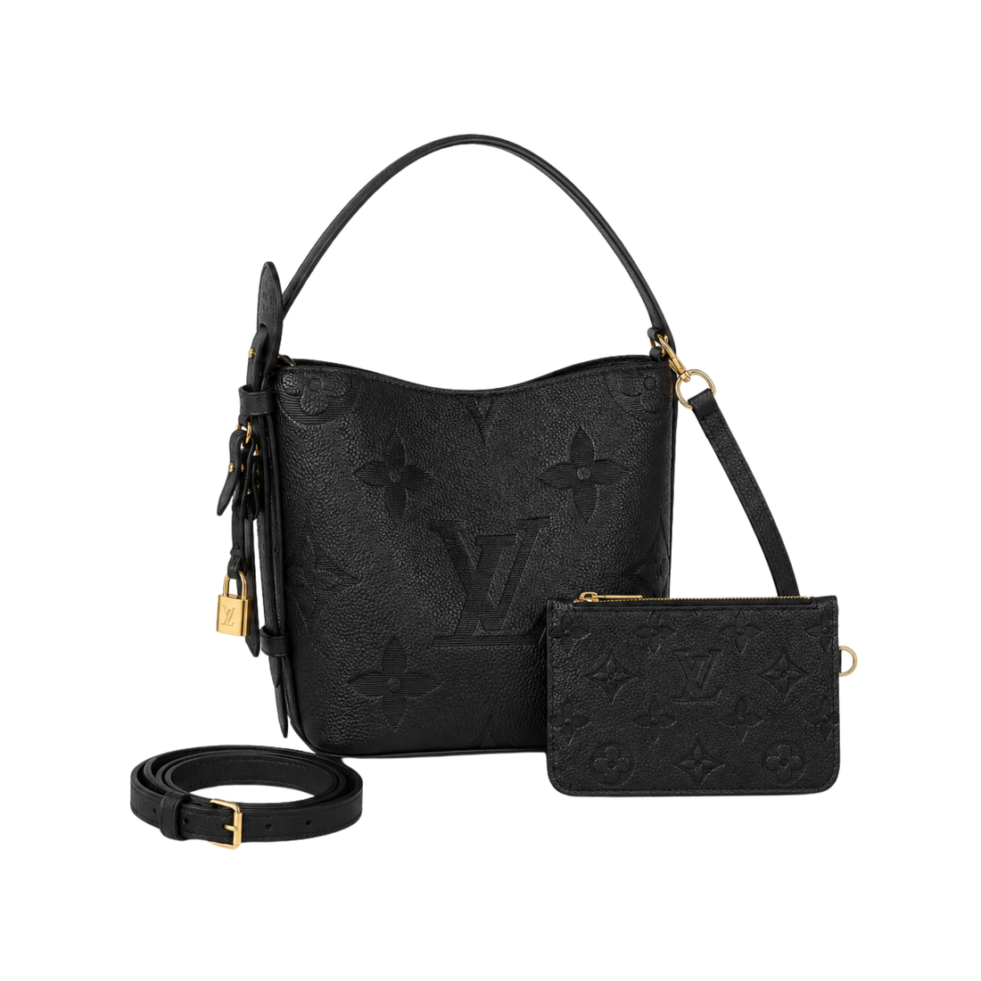 Louis Vuitton All-In BB Handbag Black Monogram Bag - image 1