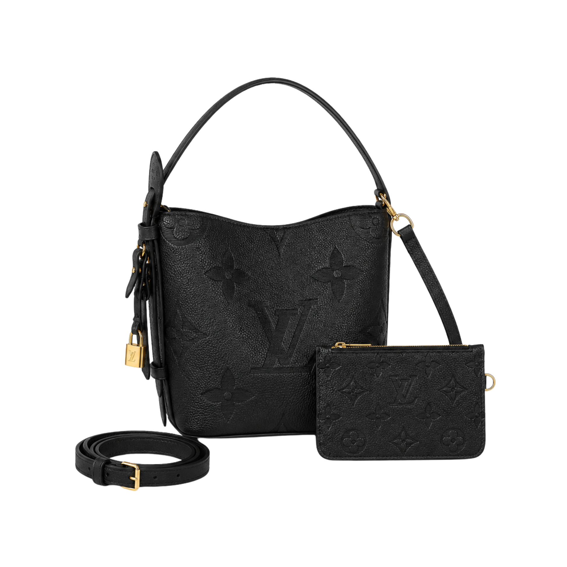 Louis Vuitton All-In BB Handbag Black Monogram Bag - image 1