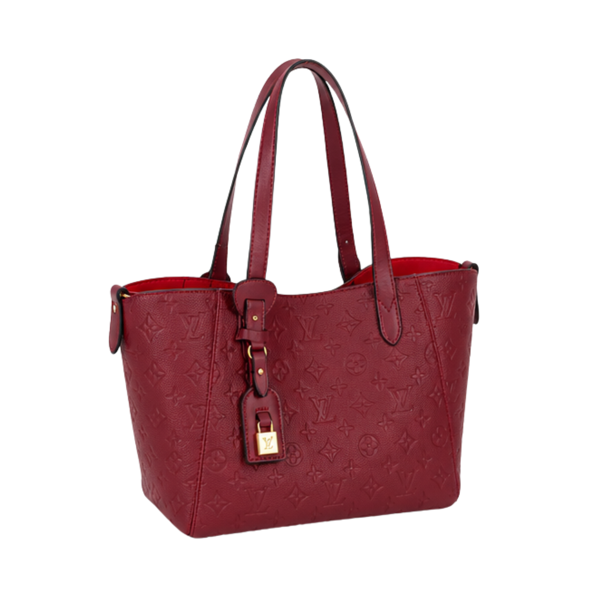 Louis Vuitton MM Rouge Concerto Monogram Burgundy Bag - image 2