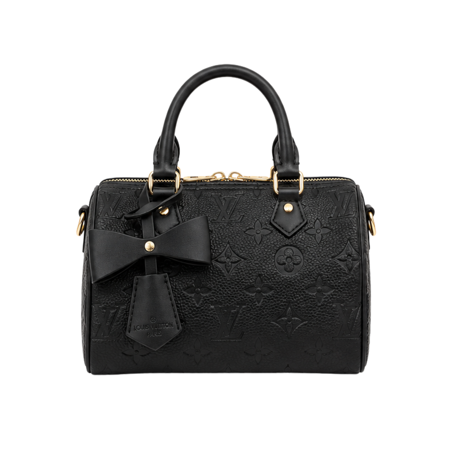 Louis Vuitton Nano Speedy Black Bag – product view