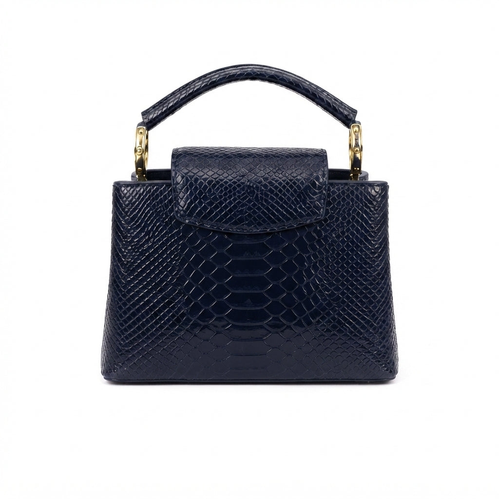 Louis Vuitton Capucines Mini Handbag – Black - View 1