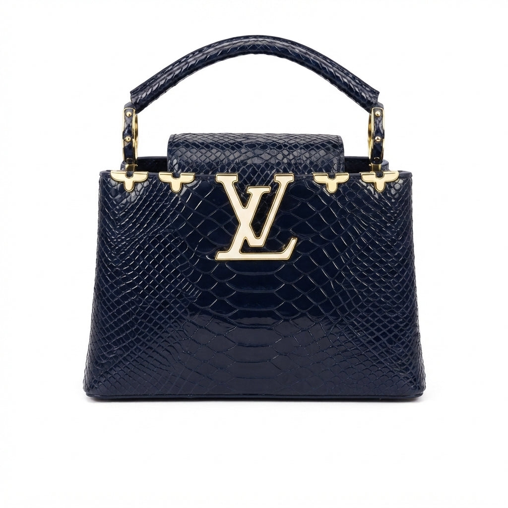 Louis Vuitton Capucines Mini Handbag – Black - View 2