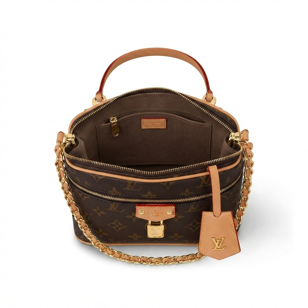 Louis Vuitton Monogram Crossbody Bag – Gold-Tone - View 2