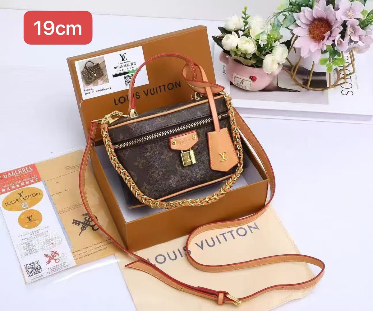 Louis Vuitton Monogram Crossbody Bag – Gold-Tone - View 3