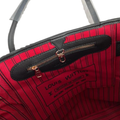 Louis Vuitton Neverfull Leather Bag – Black - View 4