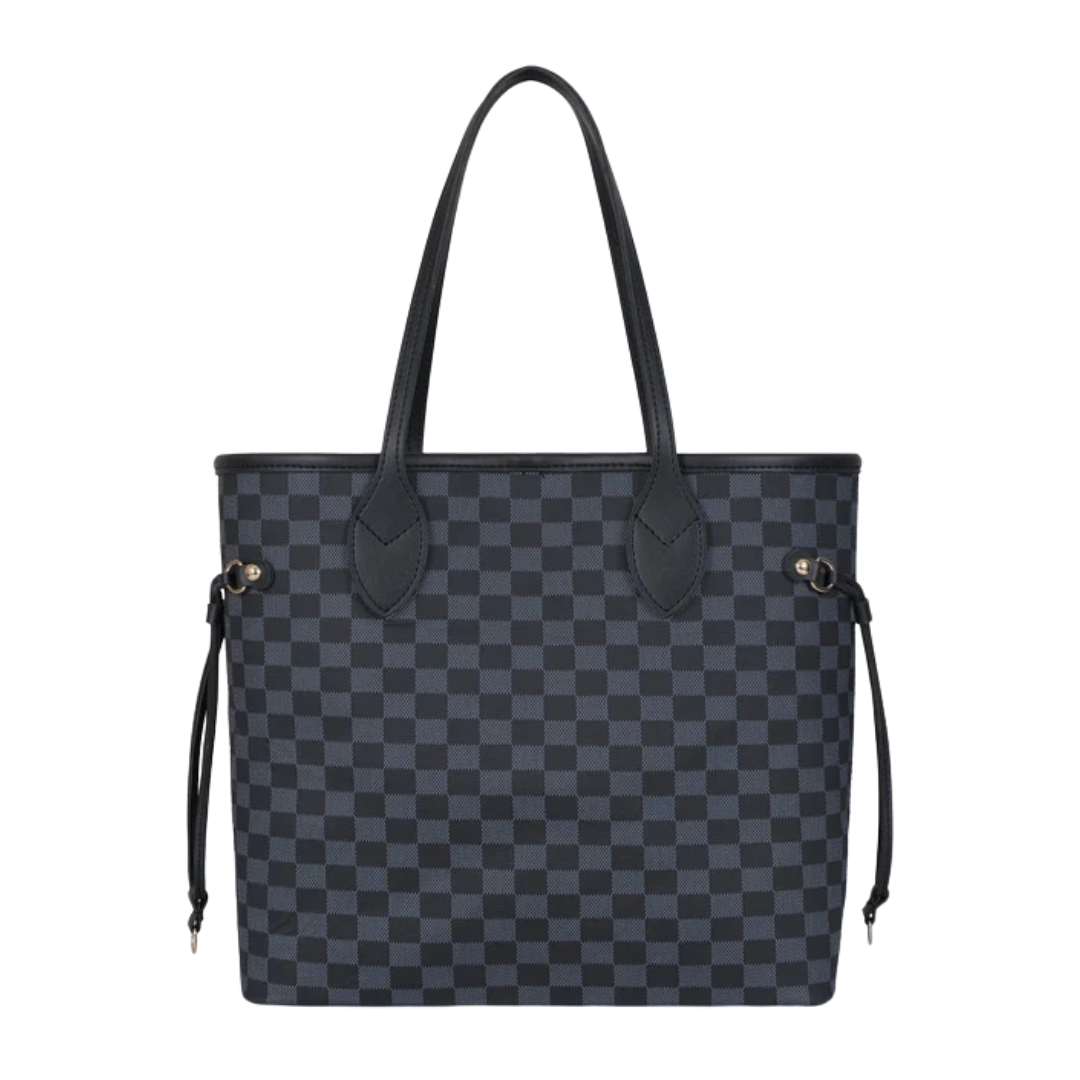Louis Vuitton Neverfull-Style Tote Bag – Grey - View 1