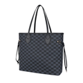Louis Vuitton Neverfull-Style Tote Bag – Grey - View 2