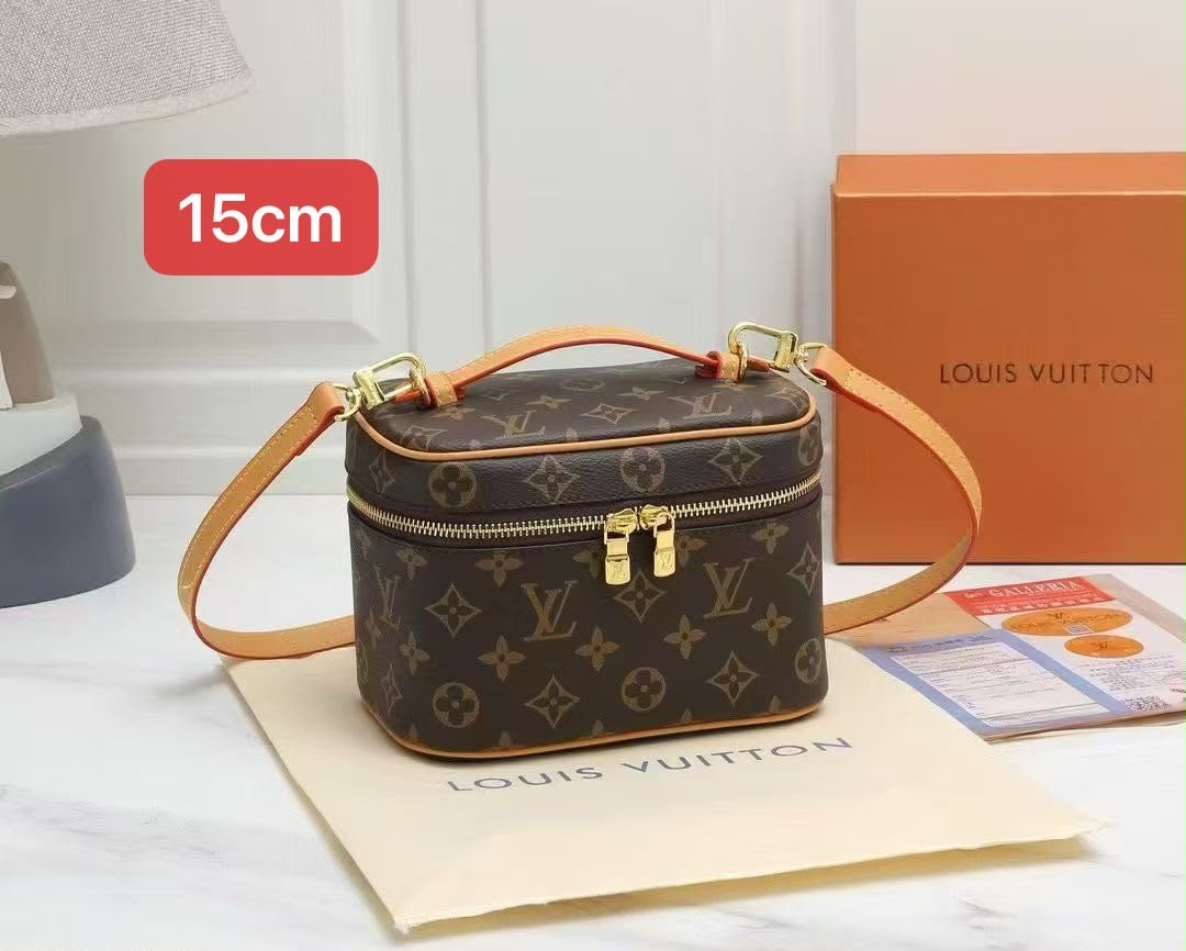Louis Vuitton Nice Nano Bijoux Bag – Brown - View 5