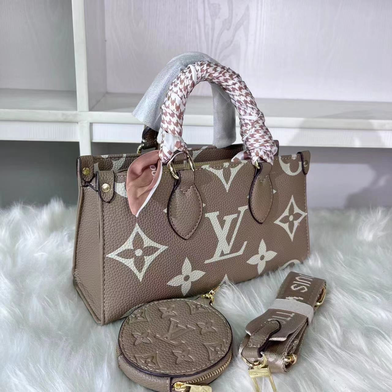 Louis Vuitton OnTheGo East West Tote – Beige - View 4