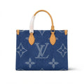 Louis Vuitton OnTheGo MM Tote Bag – Blue - View 1
