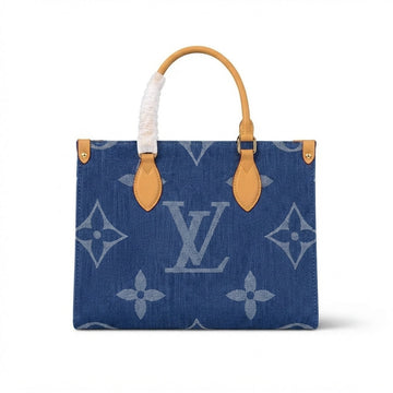 Louis Vuitton OnTheGo MM Tote Bag – Blue - View 1