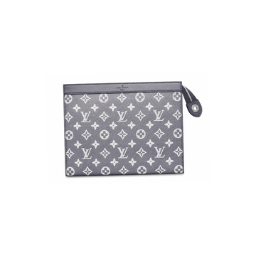 Louis Vuitton Pochette Voyage Clutch – Grey - View 1