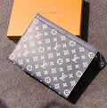 Louis Vuitton Pochette Voyage Clutch – Grey - View 5
