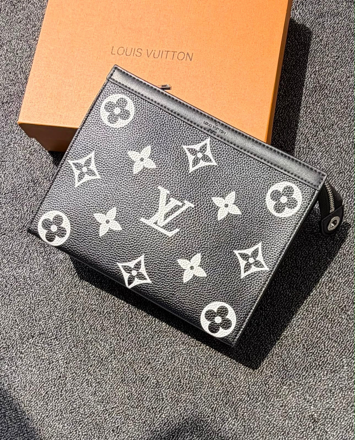 Louis Vuitton Pochette Voyage Pouch – Black - View 5