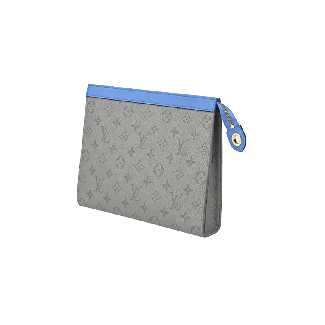 Louis Vuitton Pochette Voyage Pouch – Grey & Blue - View 2