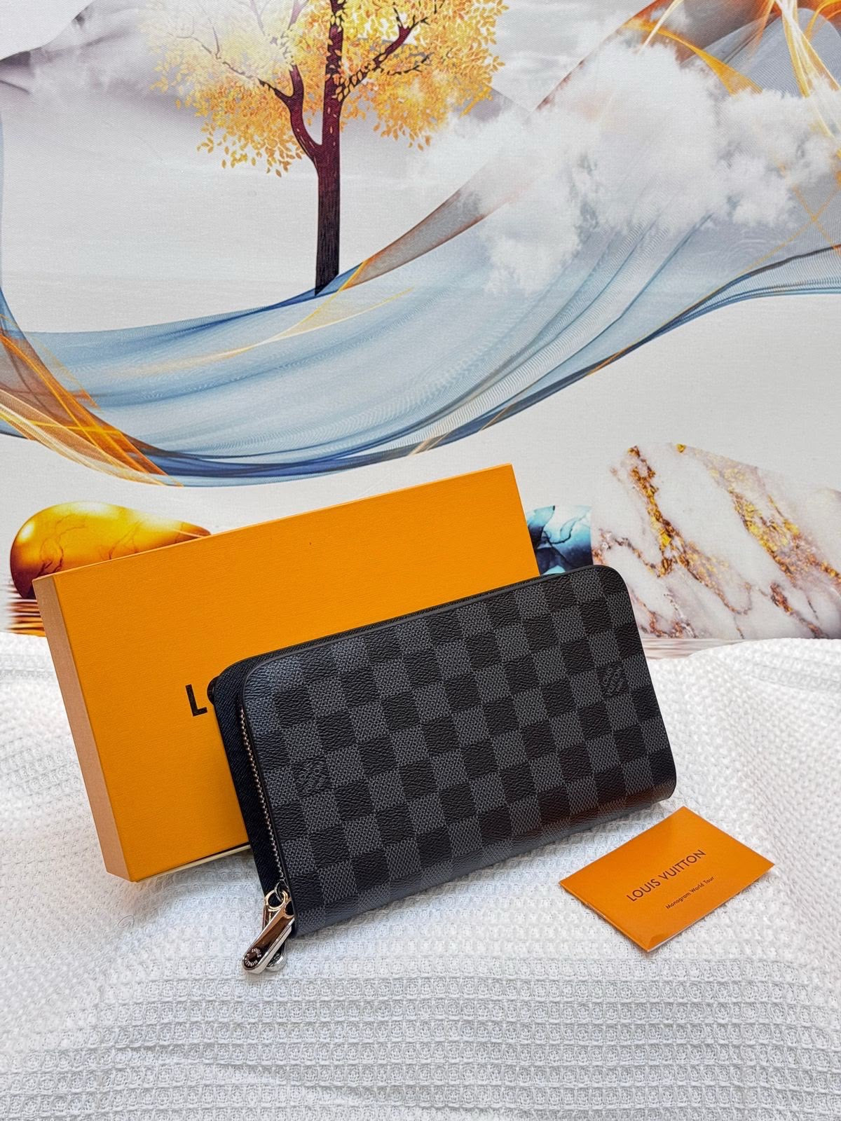 Louis Vuitton Zippy Wallet Graphite Canvas - View 4